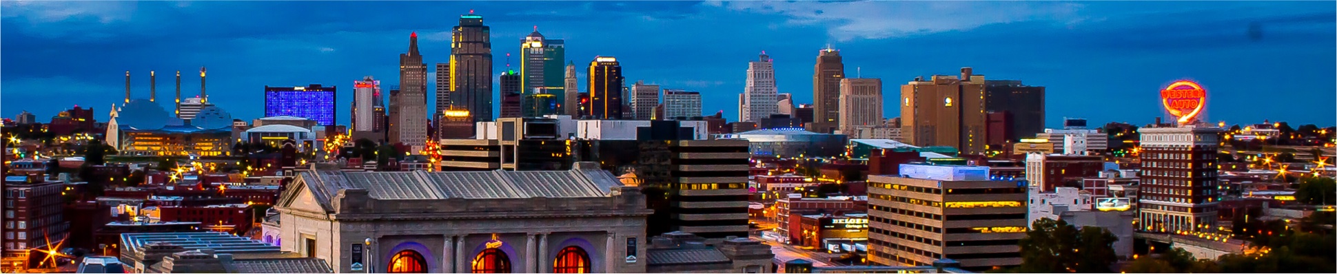 Kansas City Skyline at Night