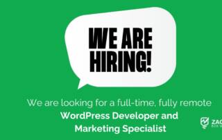 We are looking for a WordPress Developer and Marketing Specialist