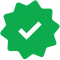 Checkmark badge icon